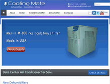 Tablet Screenshot of coolingmate.com